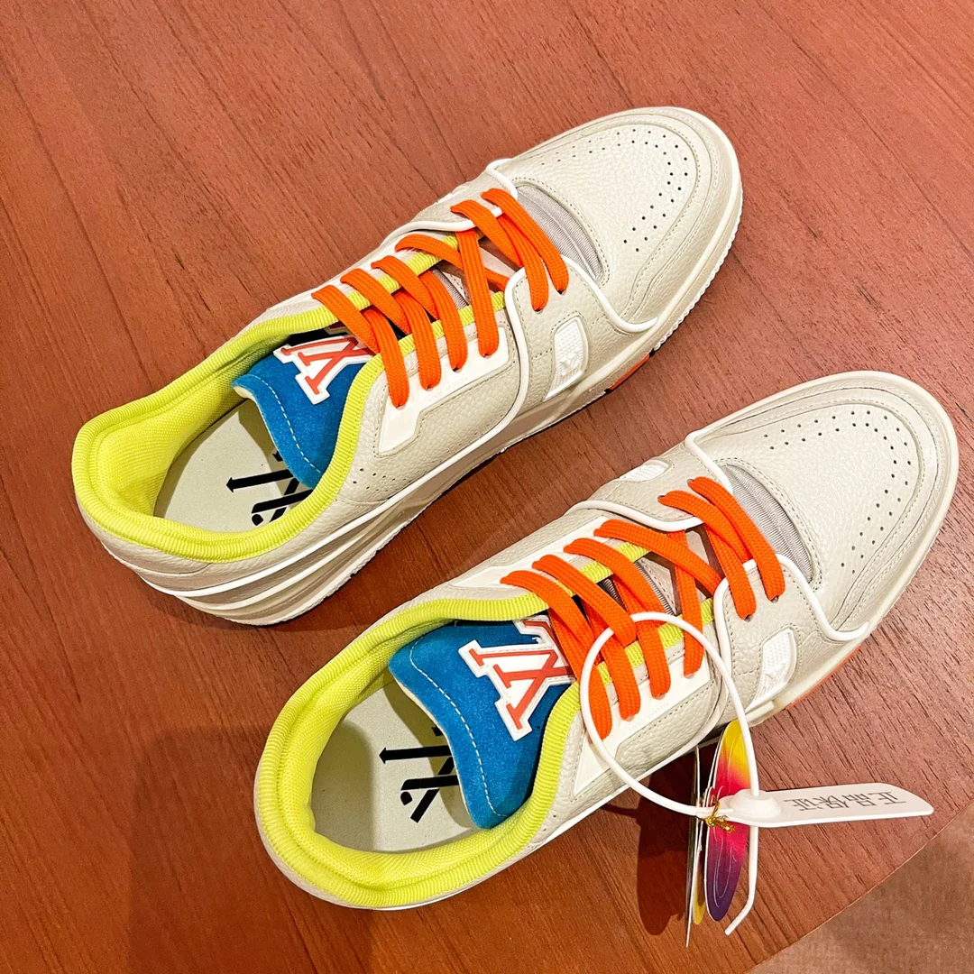 LV - Кожаные кроссовки - Повседневная обувь - Мужские - 2