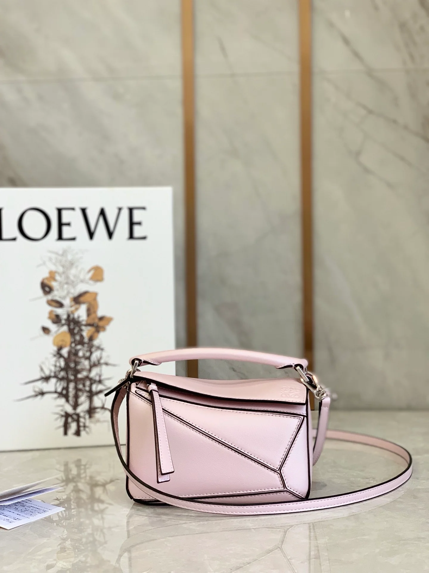 Мини-сумка Loewe Puzzle Bag из телячьей кожи - 1 шт.