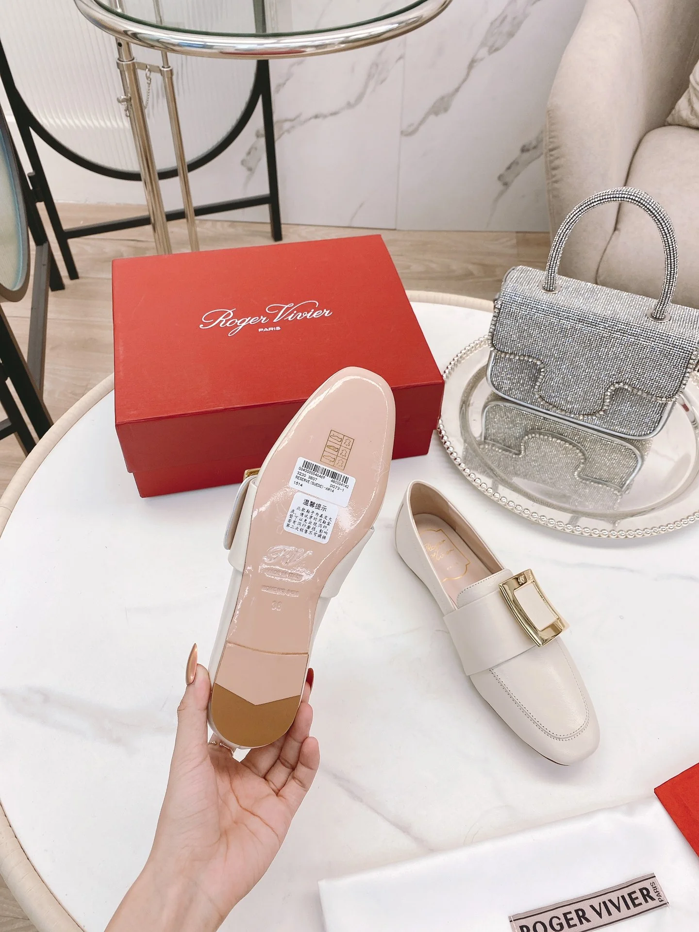 Обувь для автодомов - туфли на плоской подошве из натуральной кожи - отдельные туфли