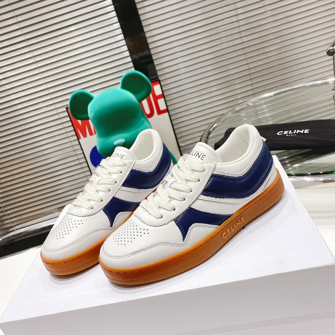 Повседневные туфли Celine с цветовыми блоками - размеры 35-39-40-41 (изготовление на заказ)