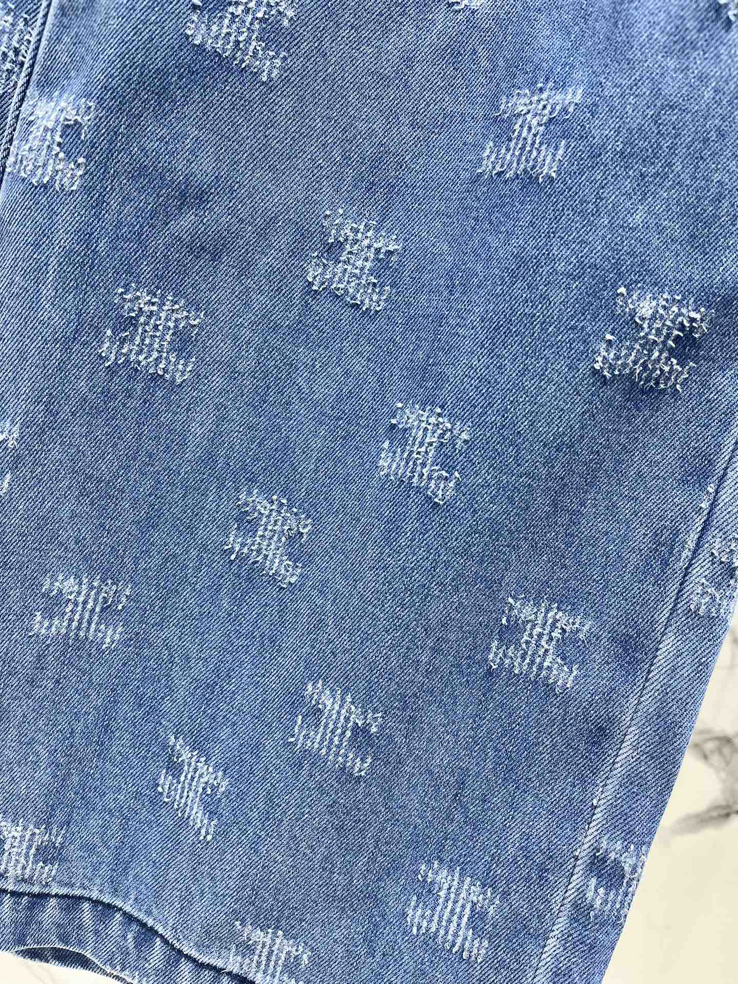 Новые поступления: шелковые брюки с широкими штанинами Celine 2403-24 весна/лето, синие.