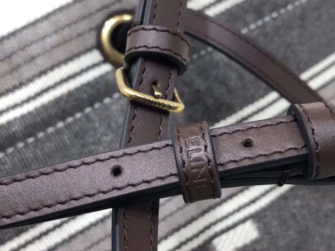 Пляжная холщовая сумка Celine-Cabas