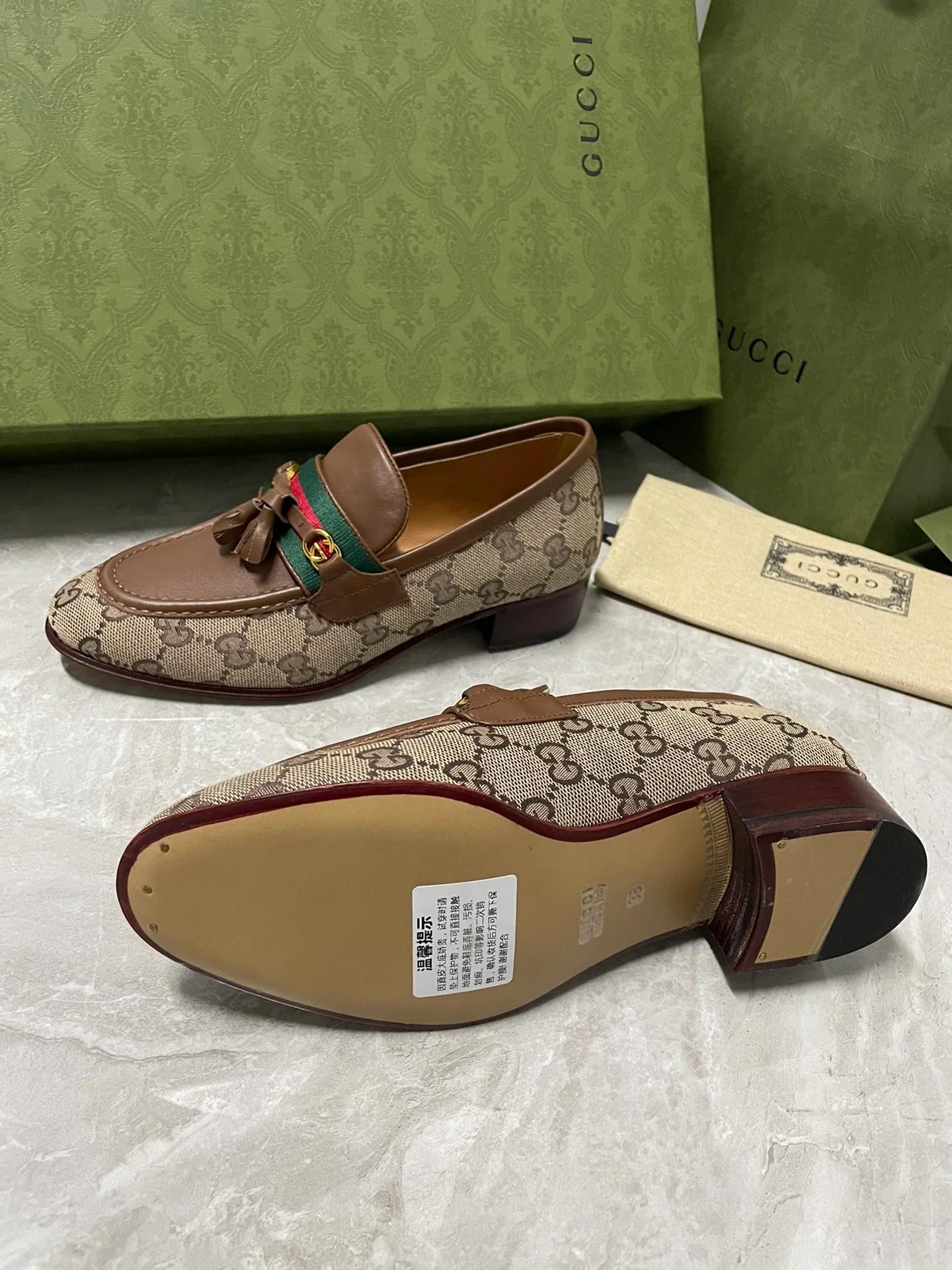 Gucci — Подвеска с кисточками — Тапочки — Мюли — 4