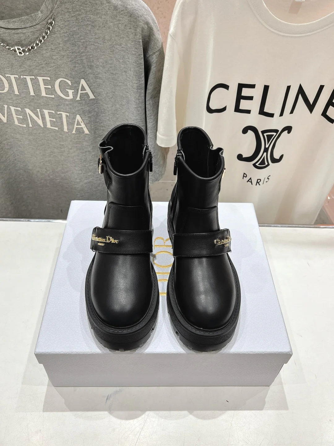 Ботильоны Dior 2024 - черные