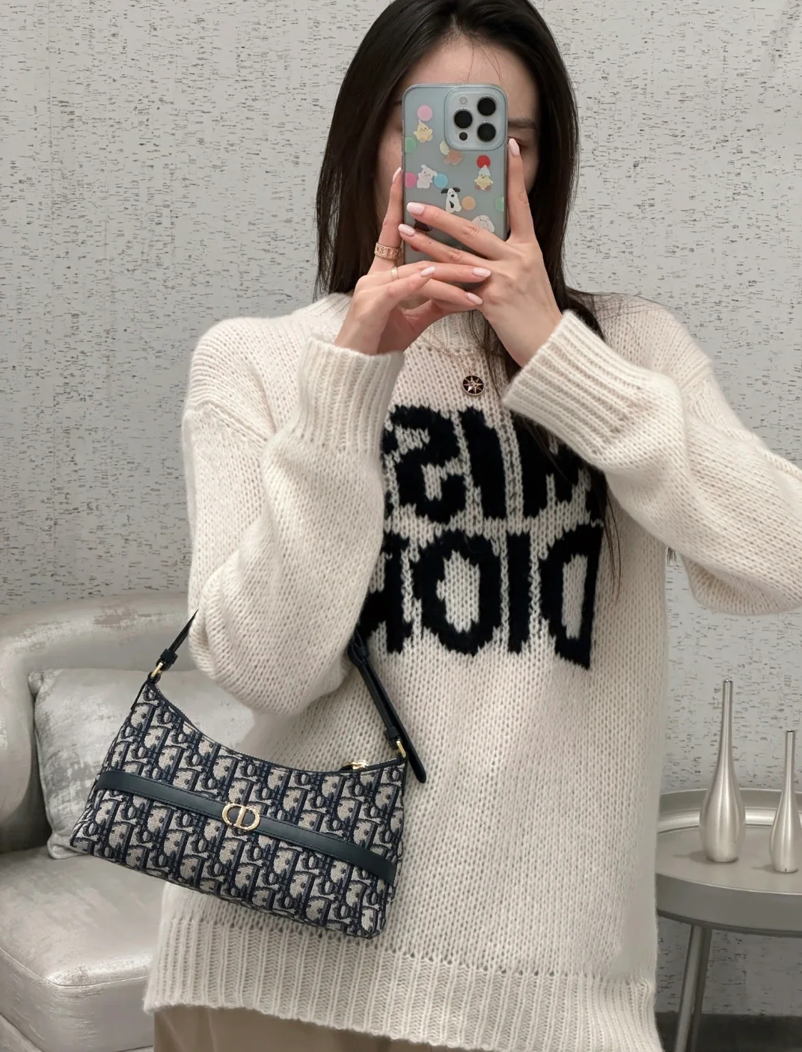 Dior Hobo Dumplings - Monogram Canvas