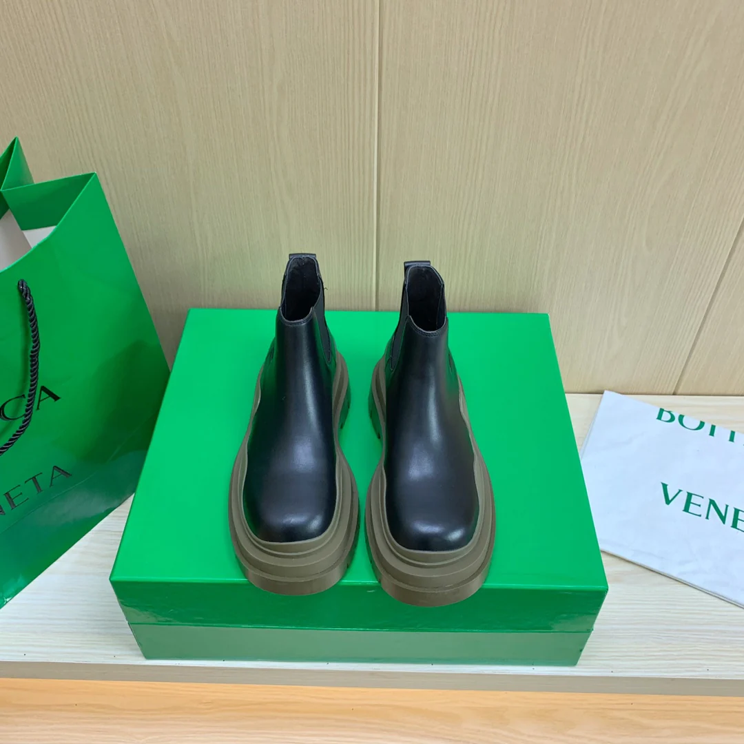 Новые ботильоны BV-22 осень/зима - темно-зеленая подошва