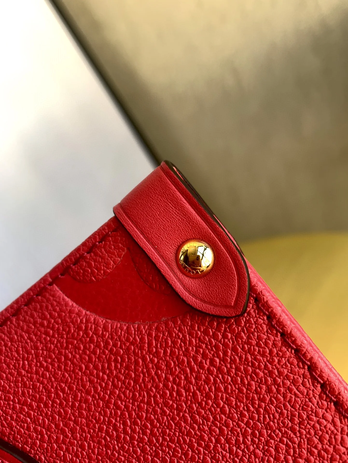 Сумка LV M45660 On The Go PM Small Handbag - Розово-красная