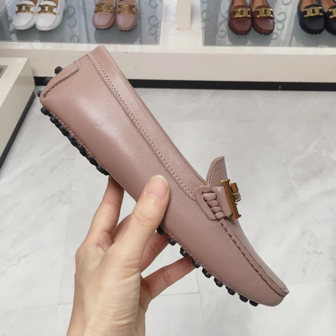 Лоферы Tods Double T без шнурков - 1