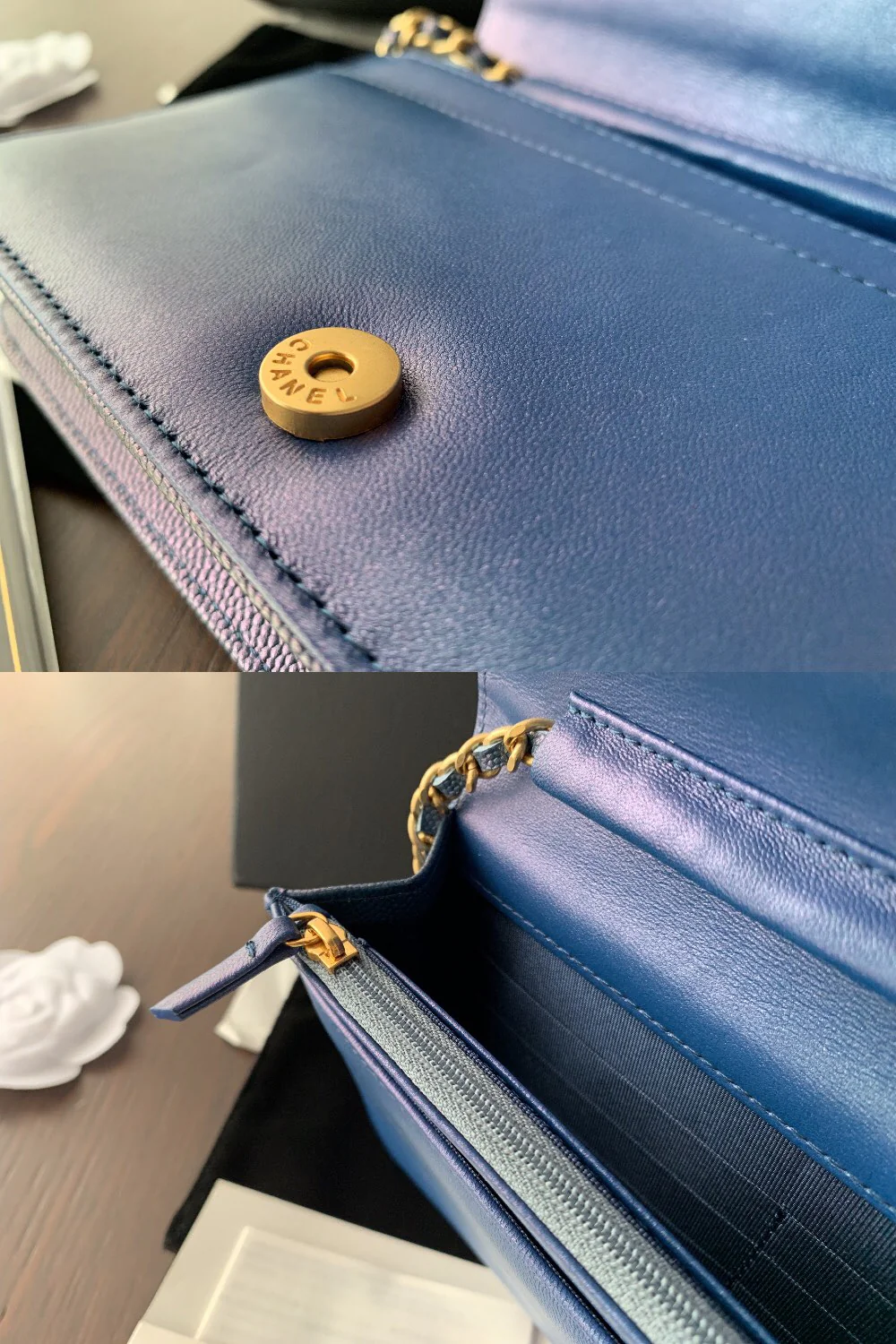 Chanel Boy WOC Pearl Collection - Глянцевая кожа - 3