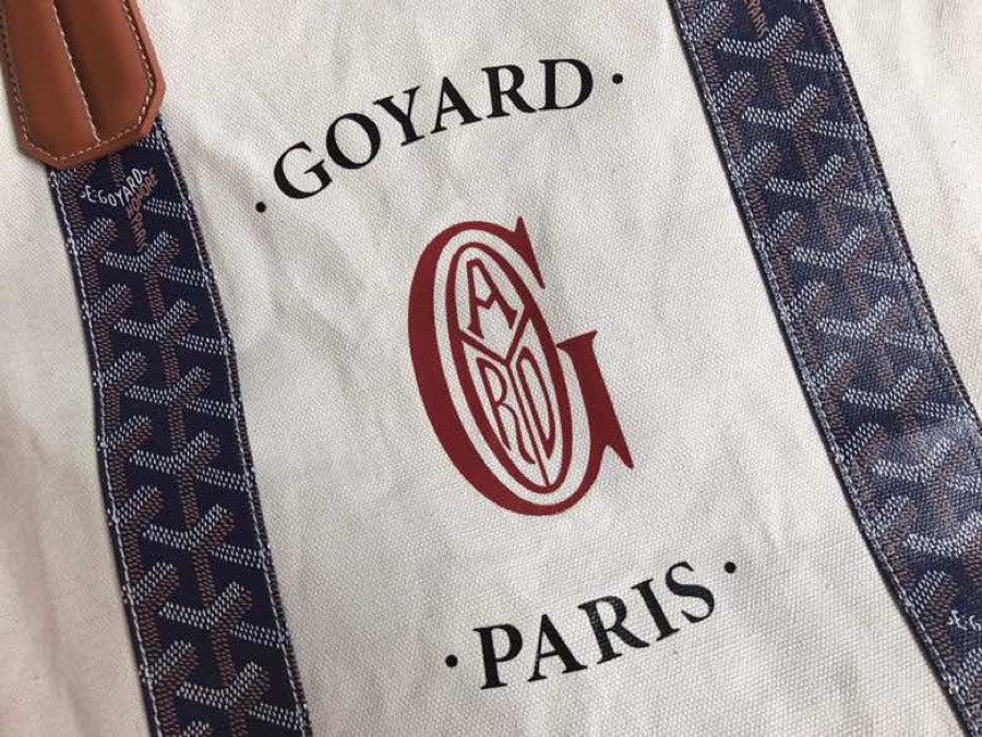 Новинка 2018 года от Goyard - в стиле Сунь Цзяня - двусторонняя пляжная сумка - синяя