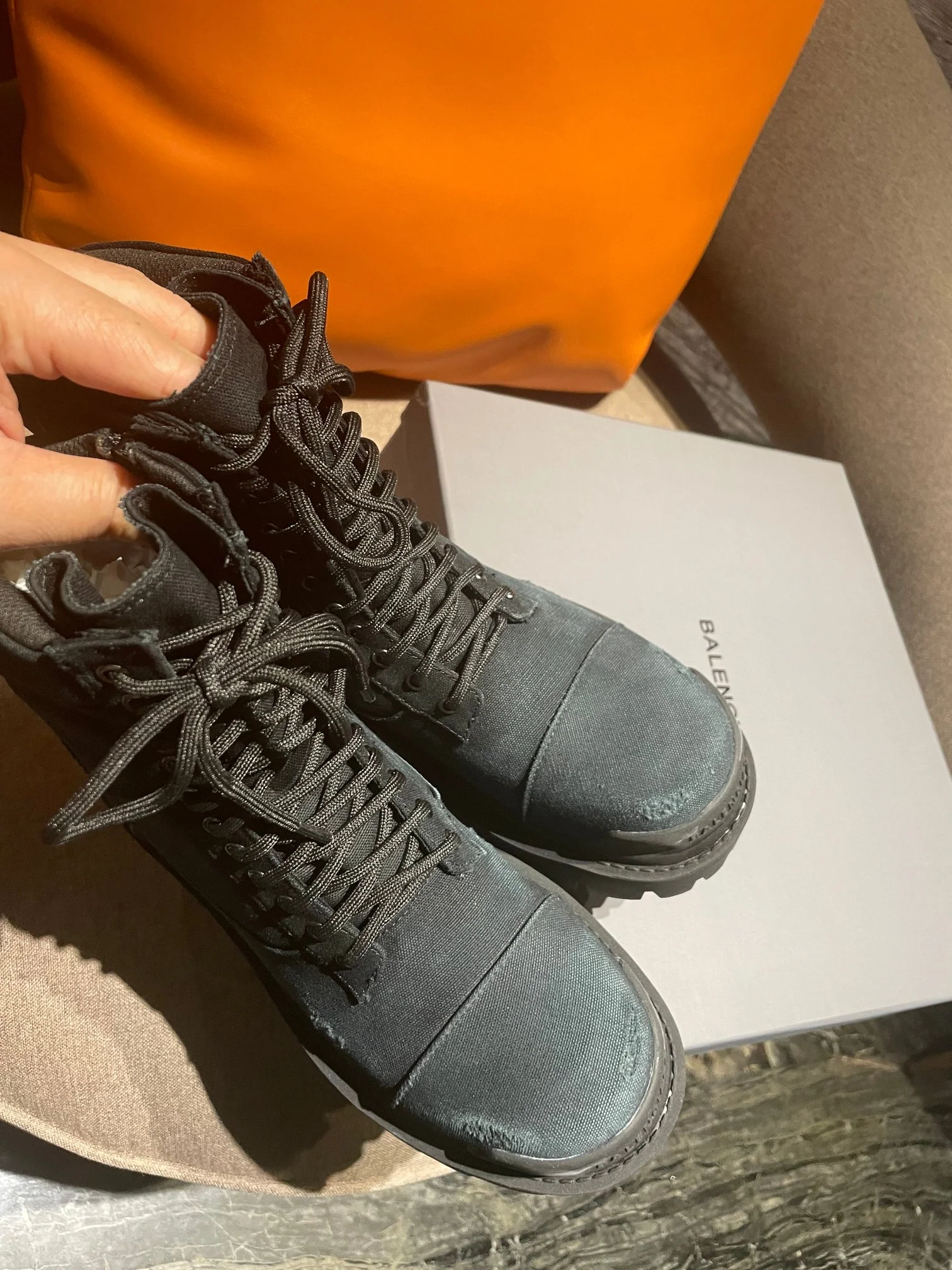 Balenciaga - Ботинки Big Head - Ботинки Dr. Martens