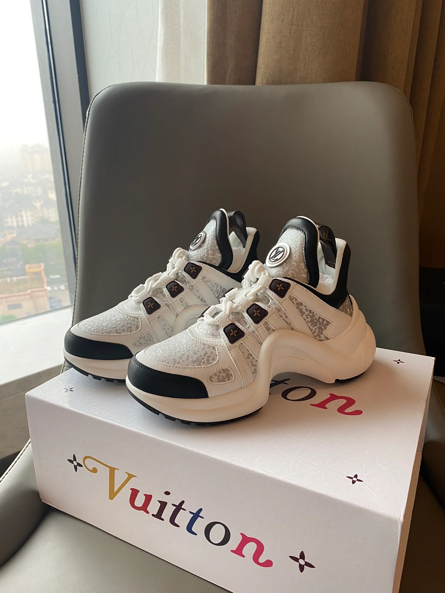 Обувь LV - кроссовки LV Trainer - 17