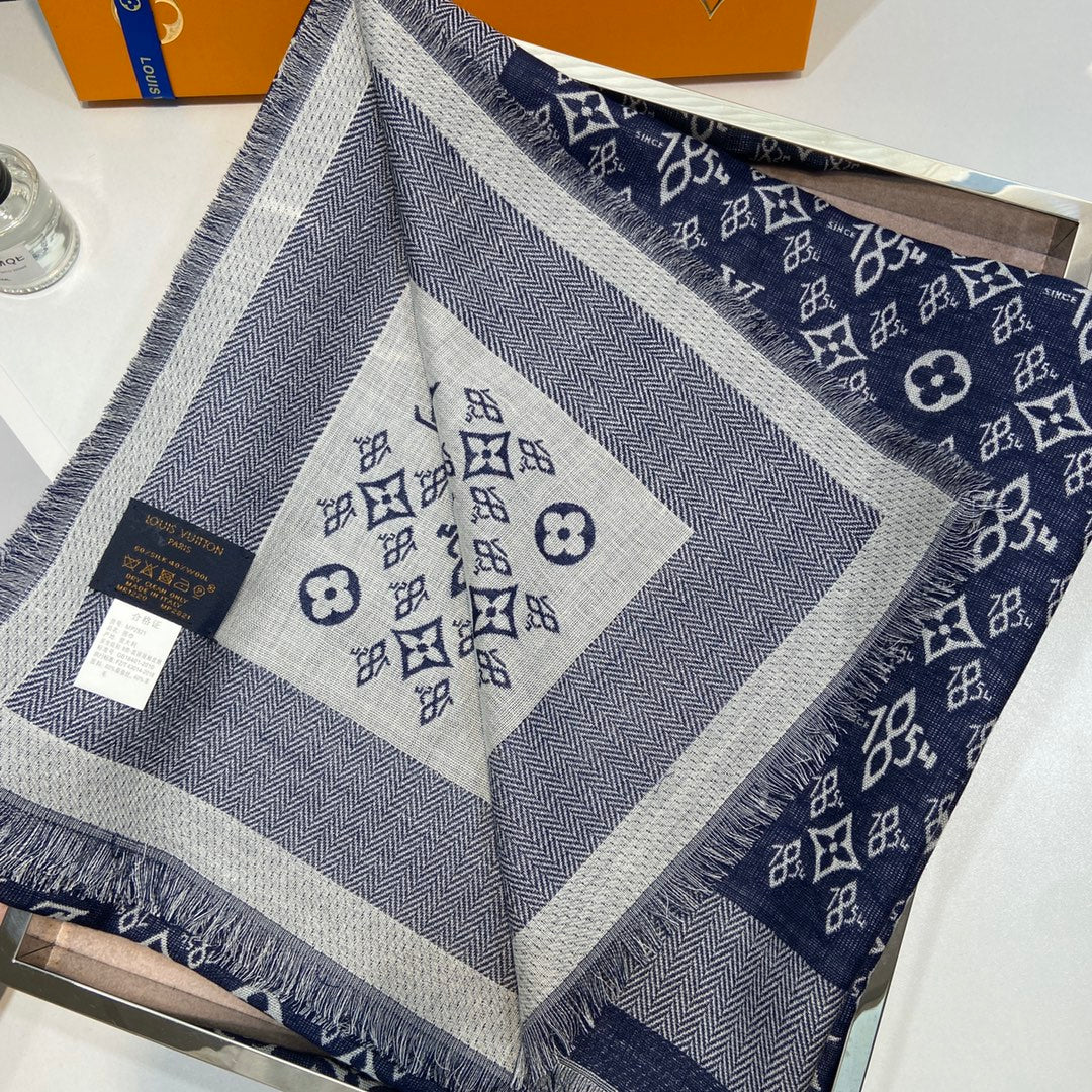 Шаль LV Monogram - 142 - 5 см - 2