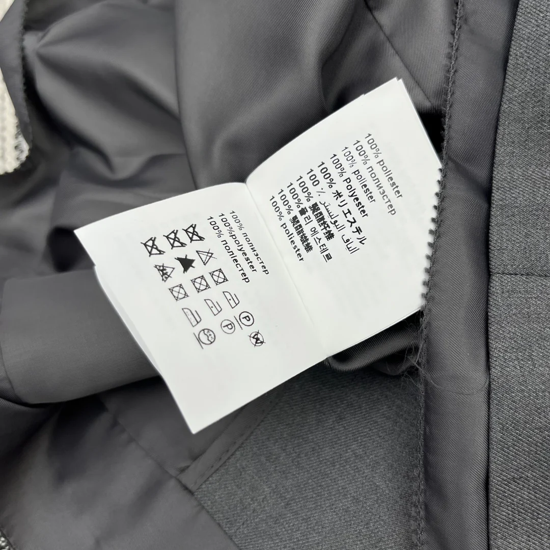 Miu Miu - 2404 - Новое платье-жилет из искусственной ткани, имитирующее жилет - Серый