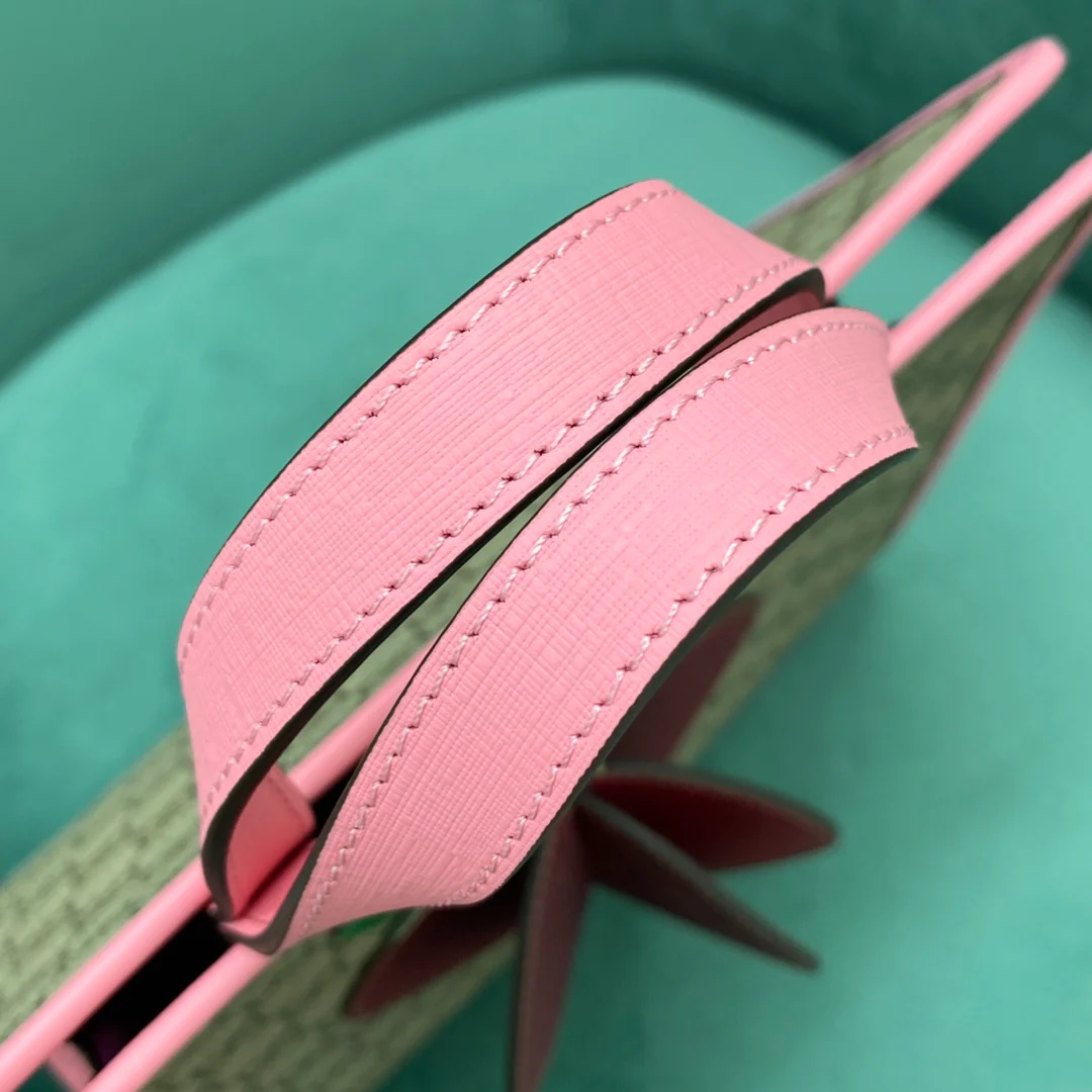 Gucci-夏季草莓购物袋