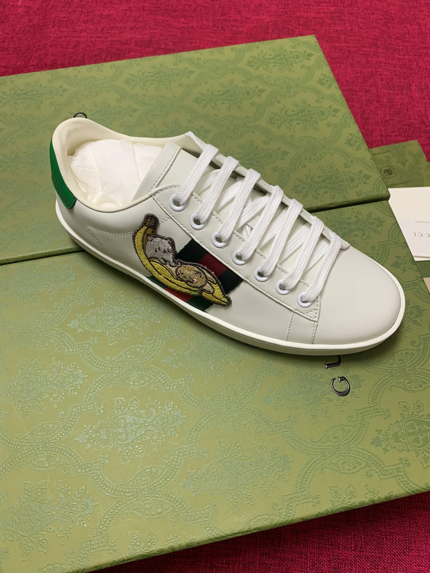 Gucci - Белые кроссовки - Кроссовки - Повседневная обувь - 15