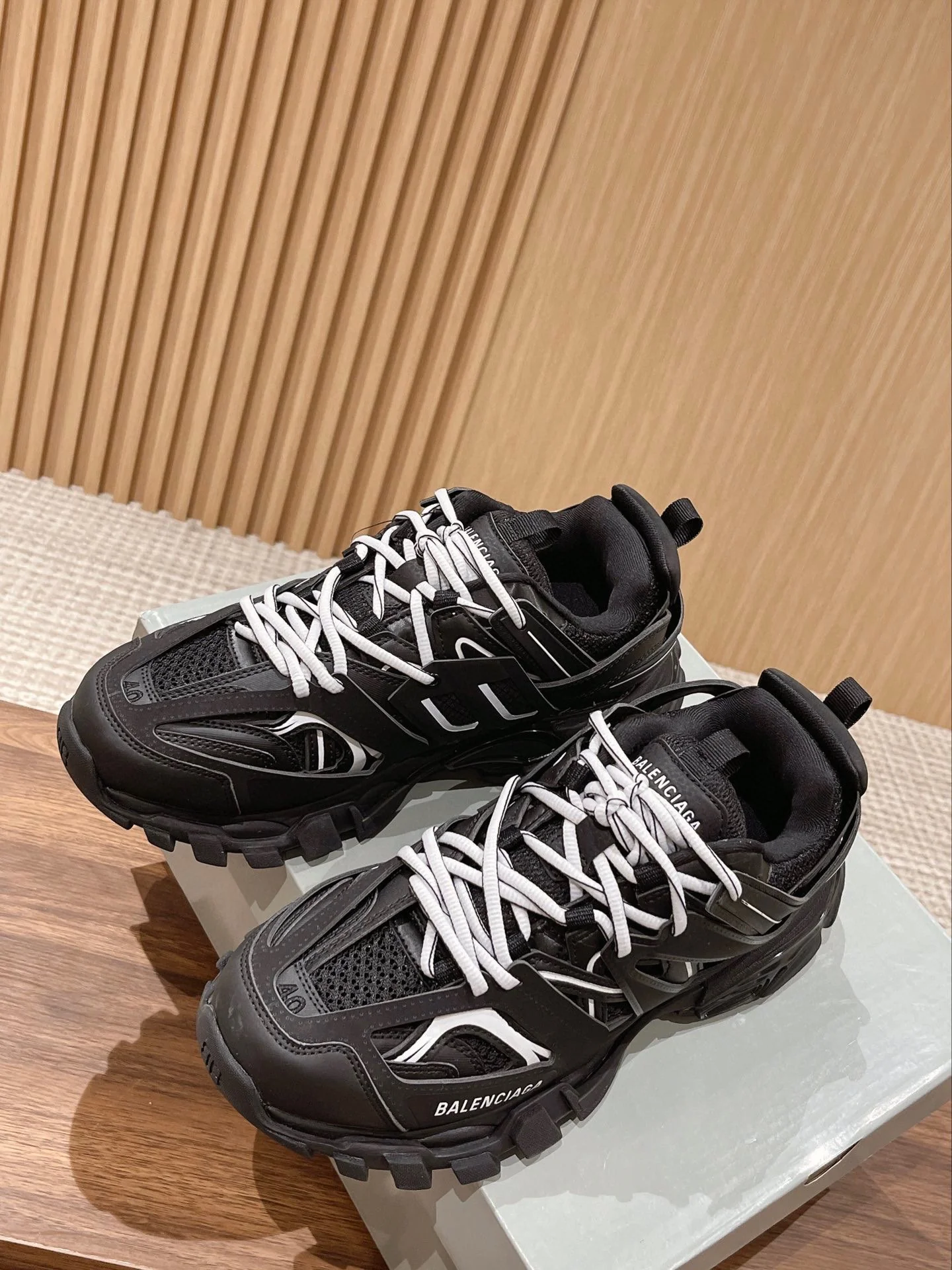 Кроссовки Balenciaga Track 3-0 (3-го поколения) Chunk - унисекс - черные