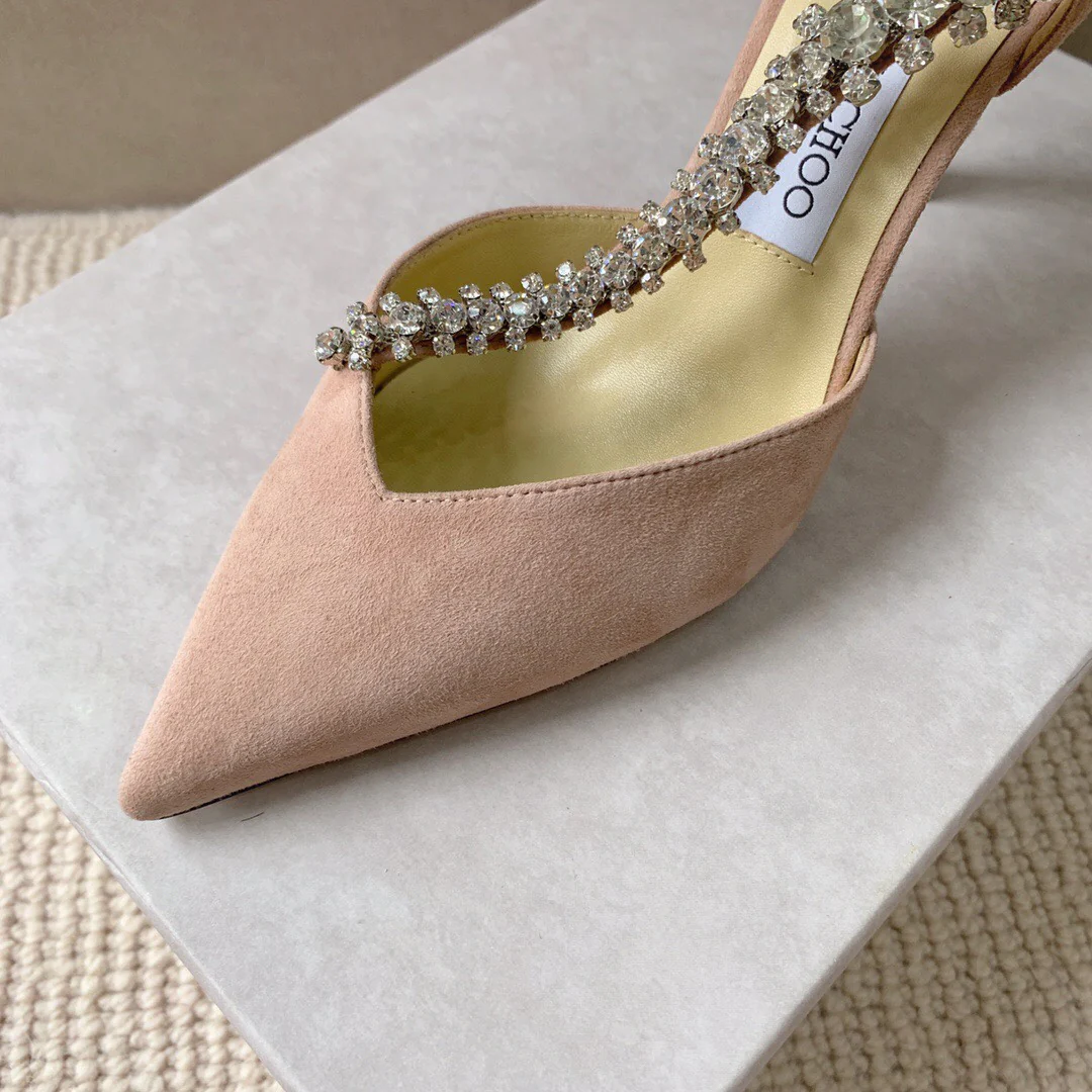 Туфли на высоком каблуке с острым носком Jimmy