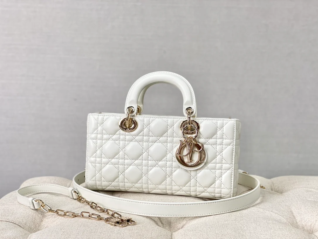 Сумка Dior Lady D Joy - из овечьей кожи с узором 