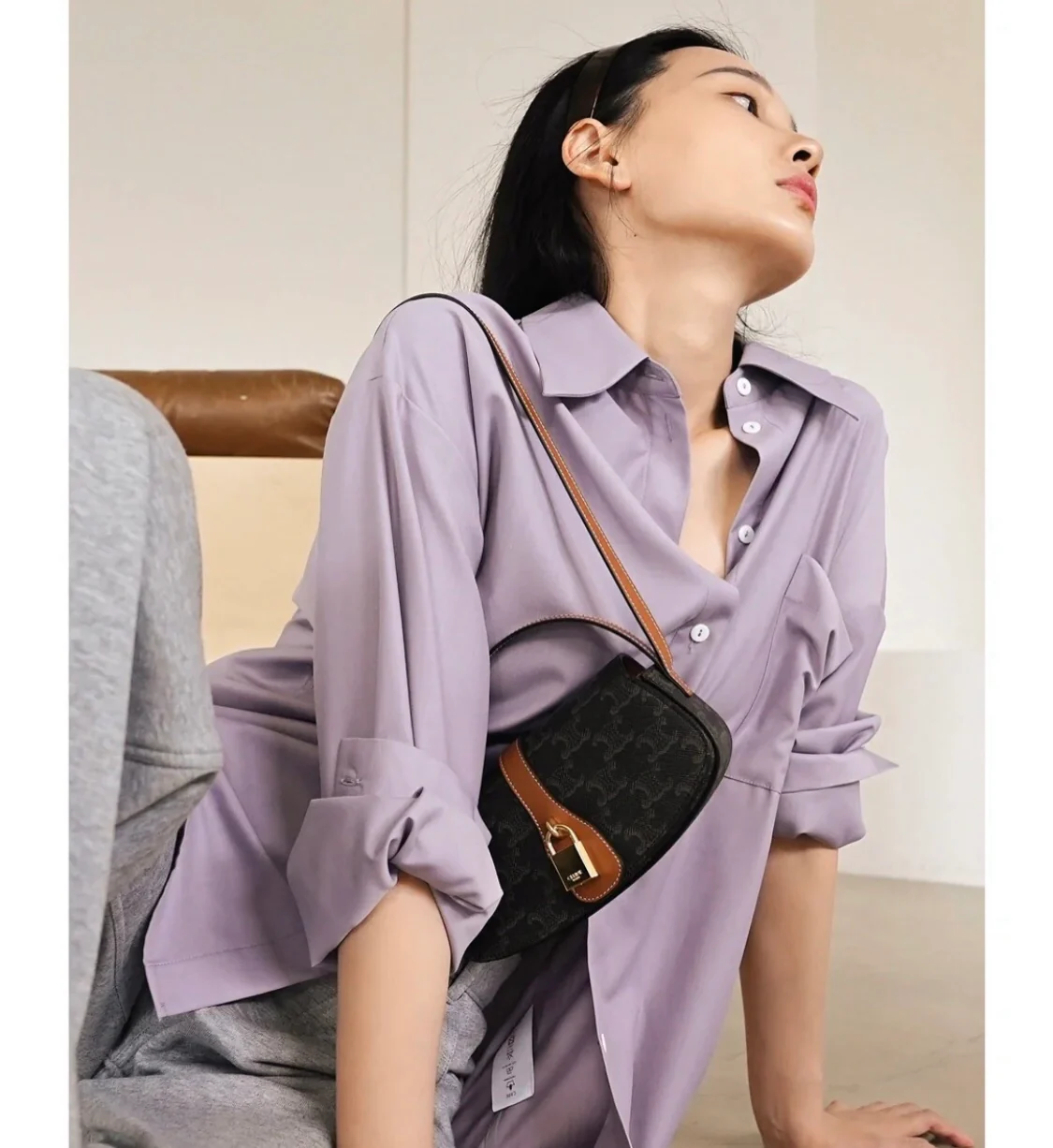 Мини-клатч Celine Taboo с монограммой