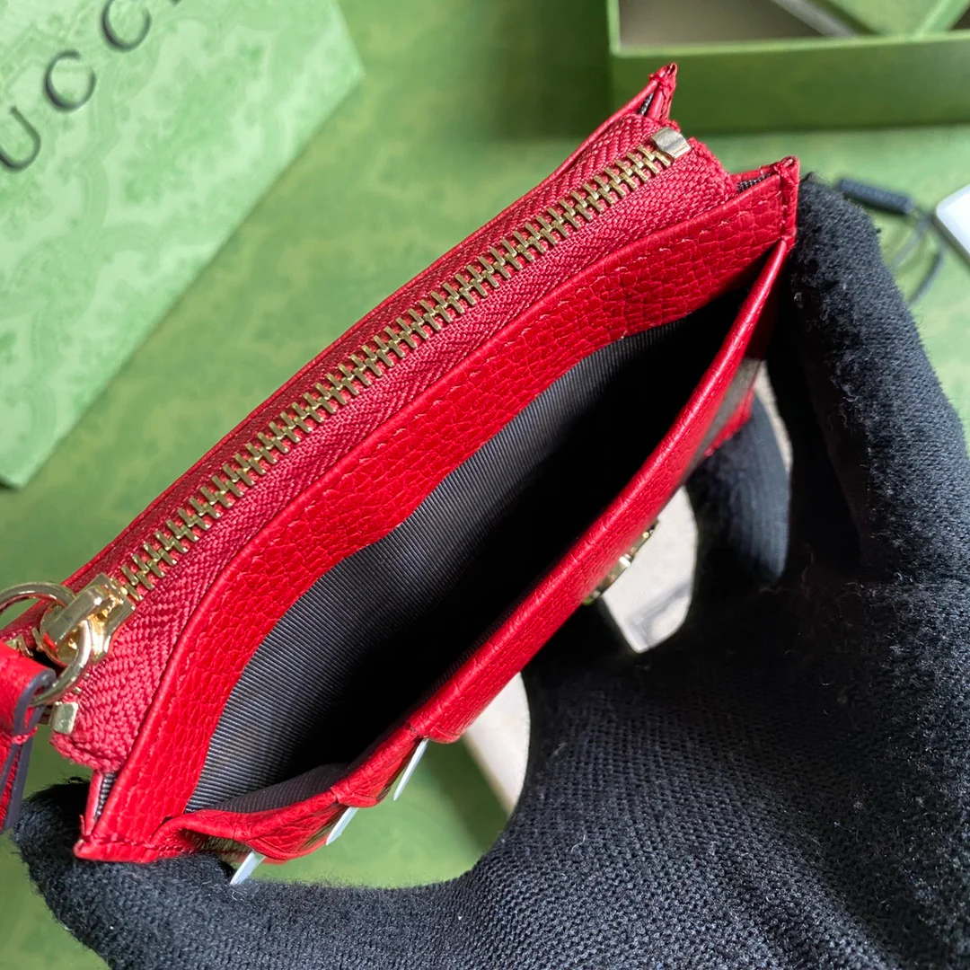 GG Marmont系列 拉链卡包