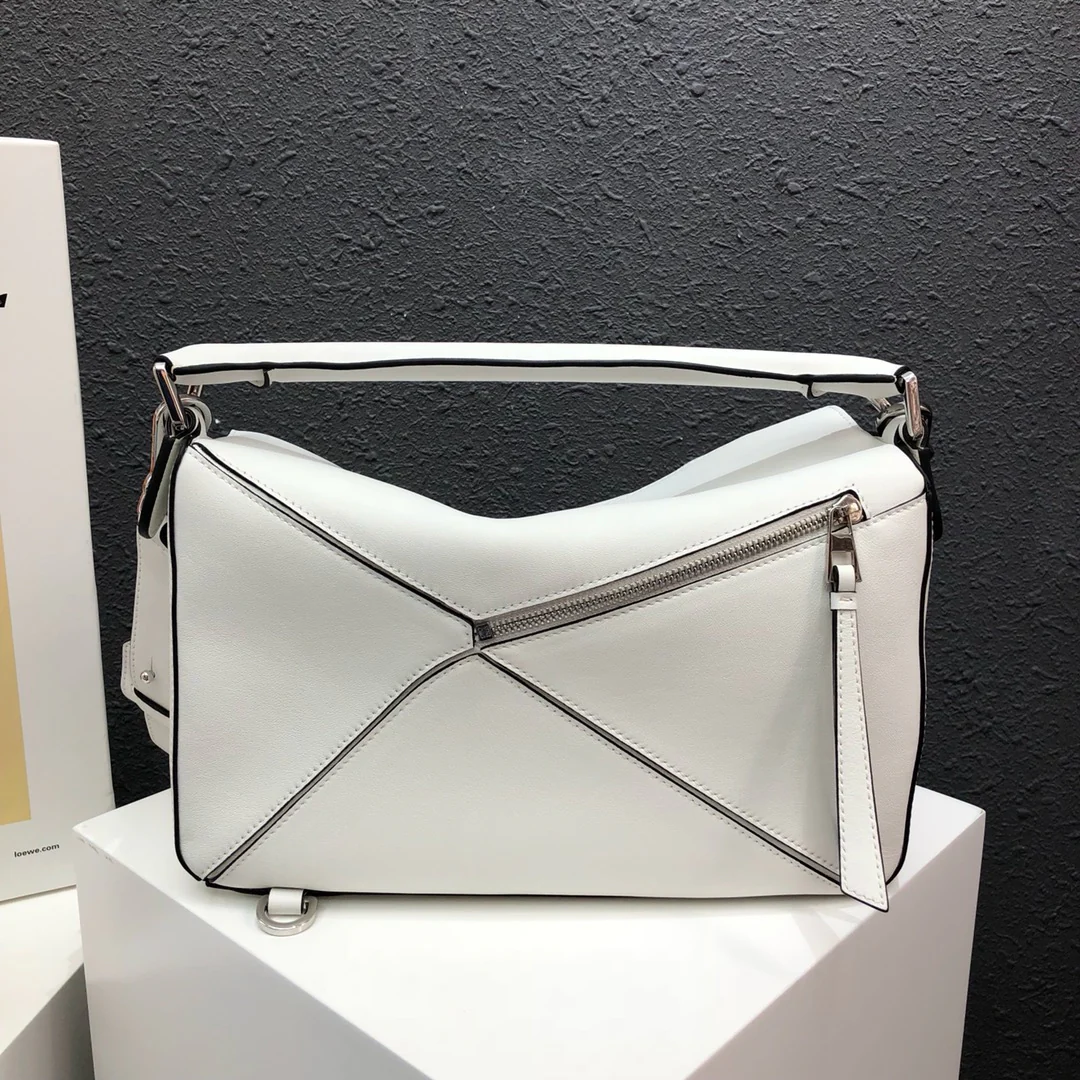 Сумка Loewe Puzzle, телячья кожа, средний размер, 8