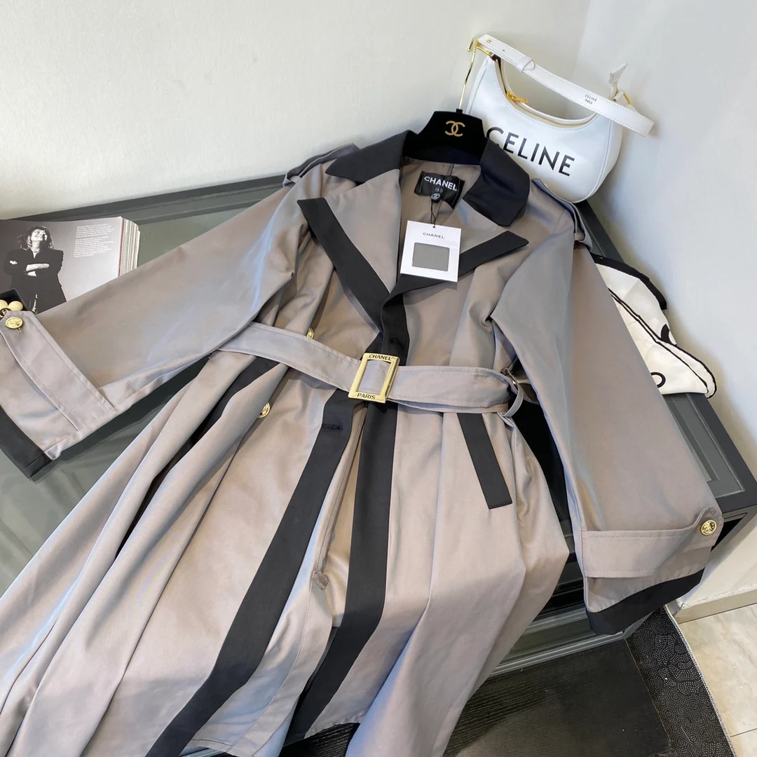 Тренч Chanel с отворотом