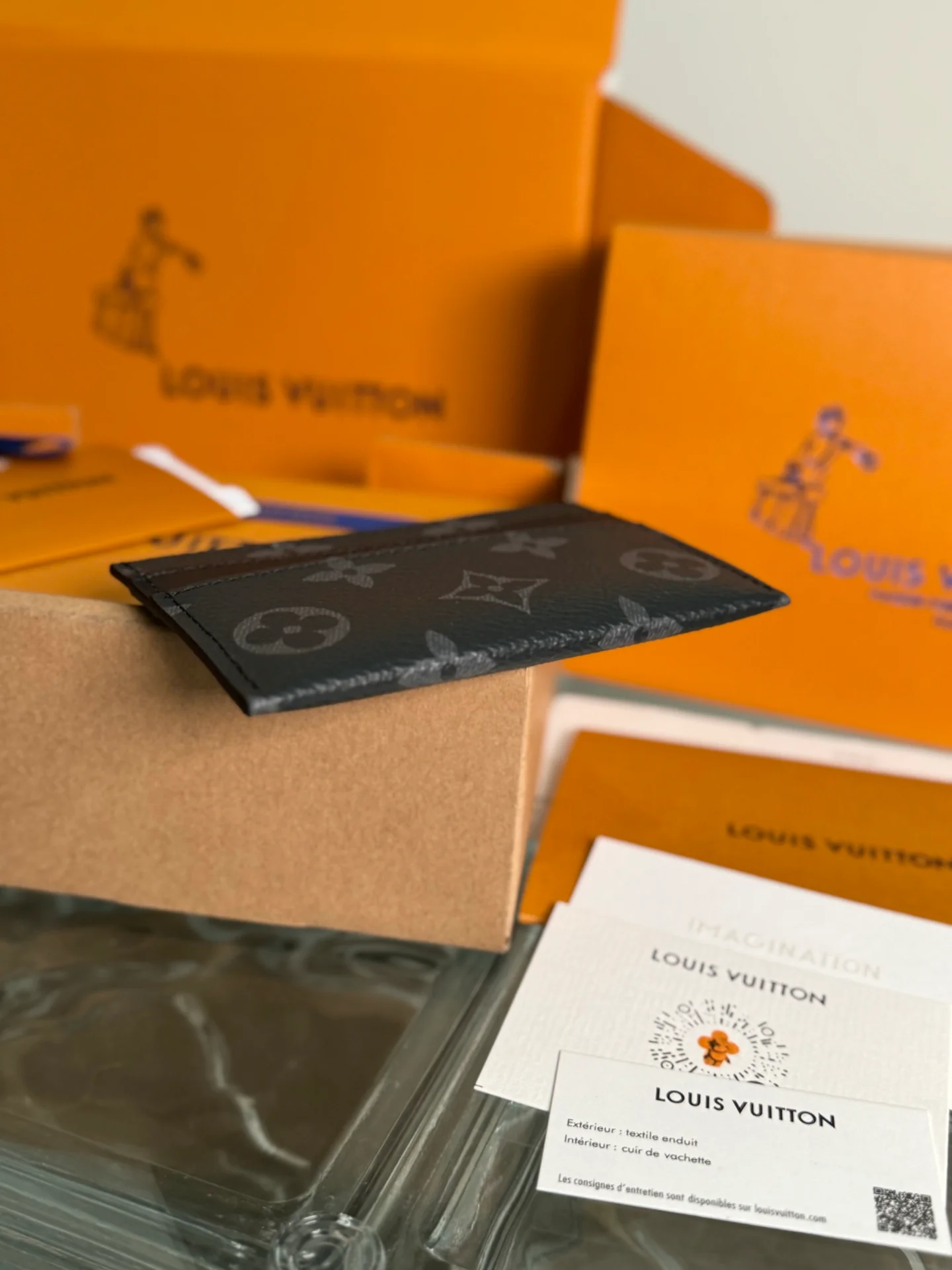 Кардхолдер LV-m62170 - Monogram Black