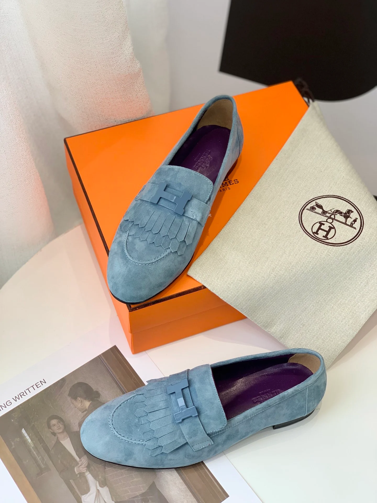 Лоферы Hermes Париж