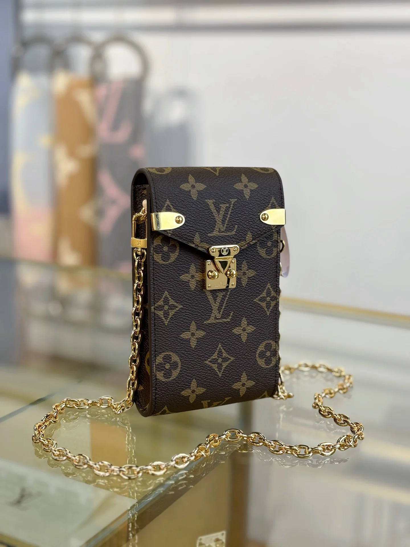 LV-m13572-metis сумка для телефона с классической монограммой