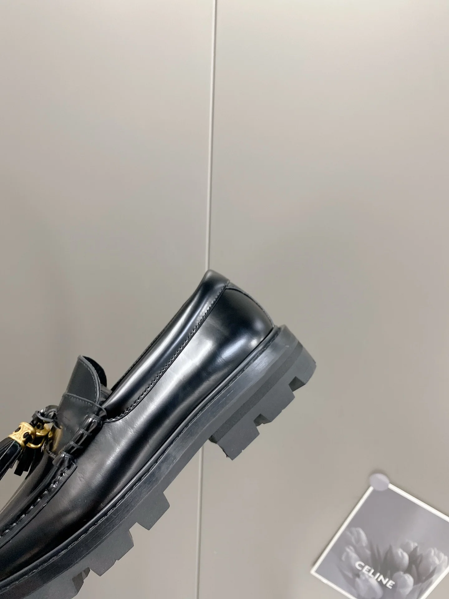 Обувь Celine - Celine - с кисточками - лоферы - черные