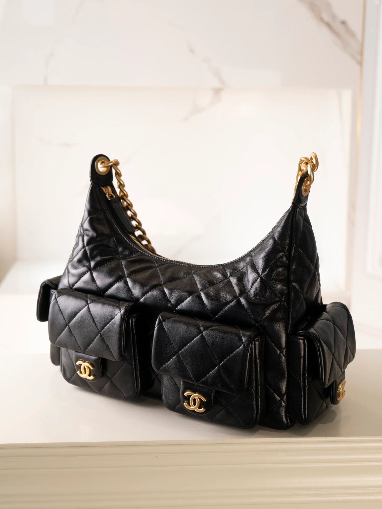 Chanel - Большой размер в стиле хиппи - Черный