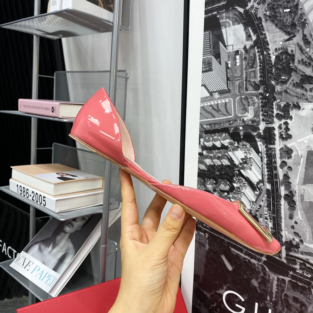 RV-Flat Bottom Hollow Square Head-Watermelon Red