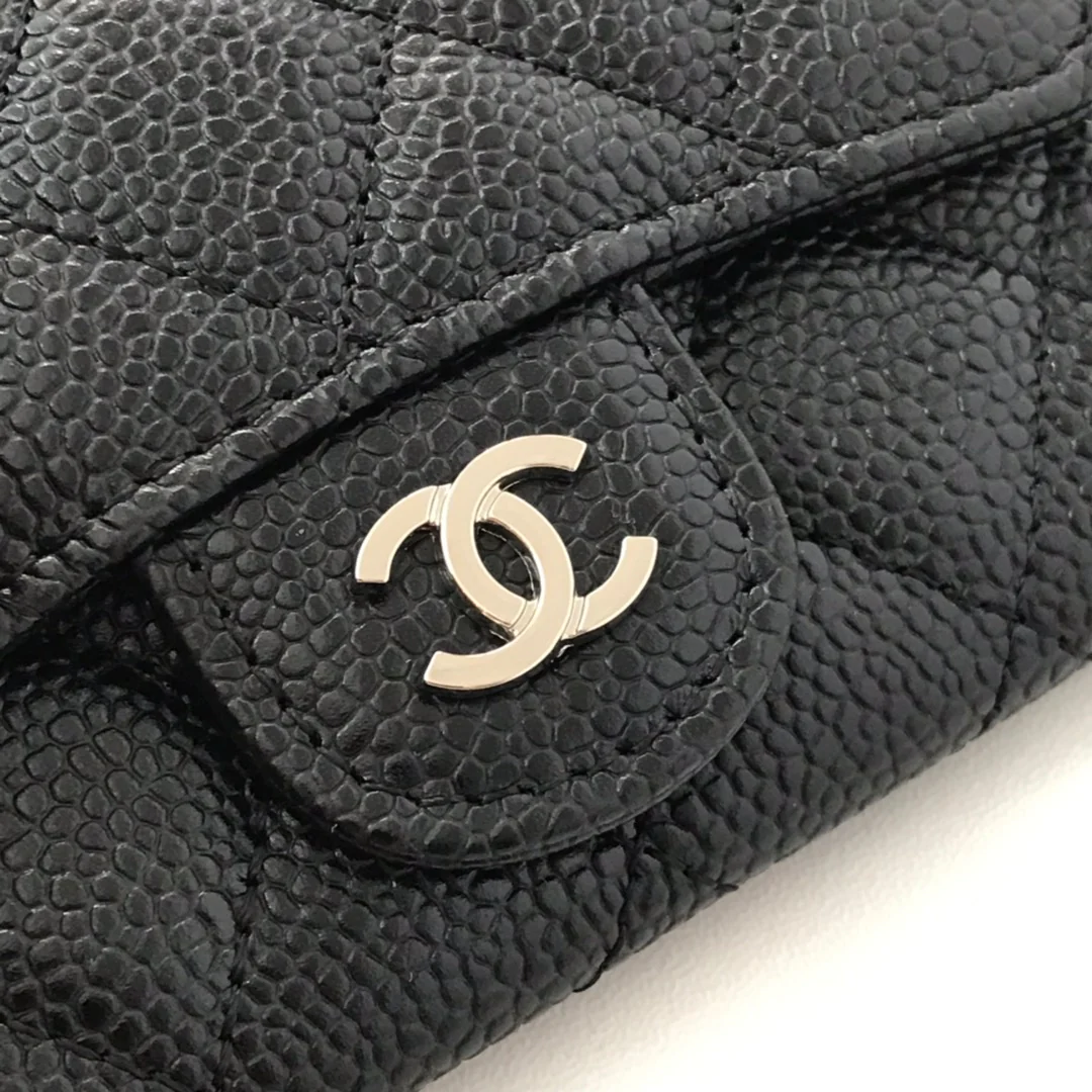 Однослойный держатель для карт Chanel Classic CF - 3