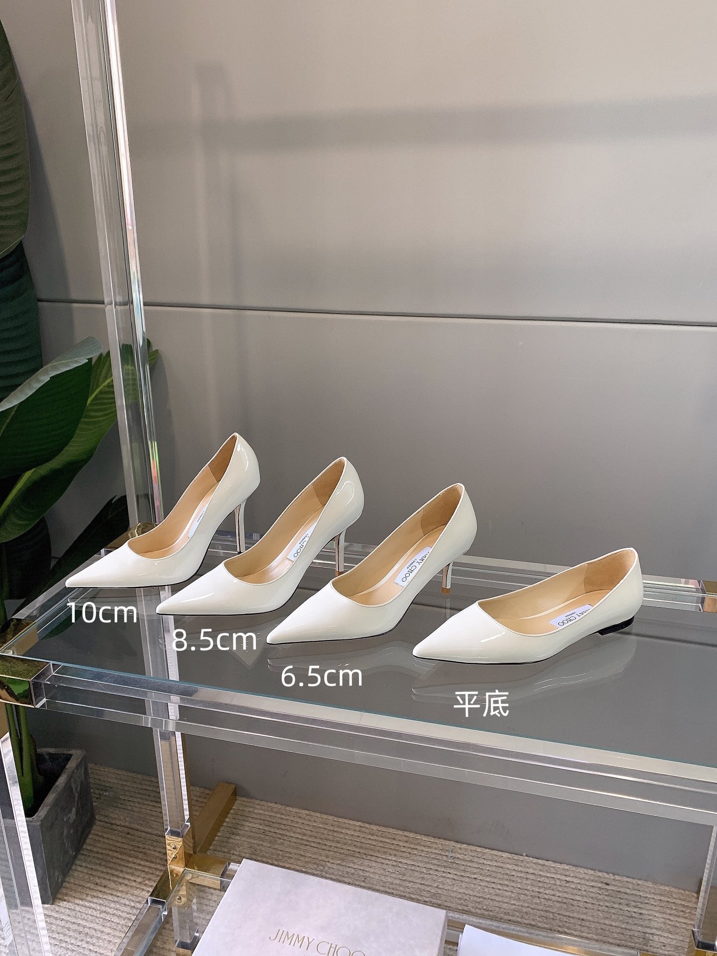 Джимми - Серия ?Шиммер? - Глянцевый белый