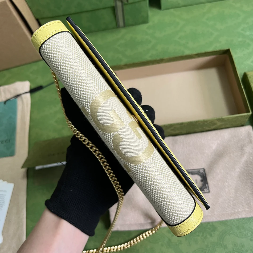 Мини-сумочка Gucci-Ophidia Series Super Double G с цепочкой - 1 шт.