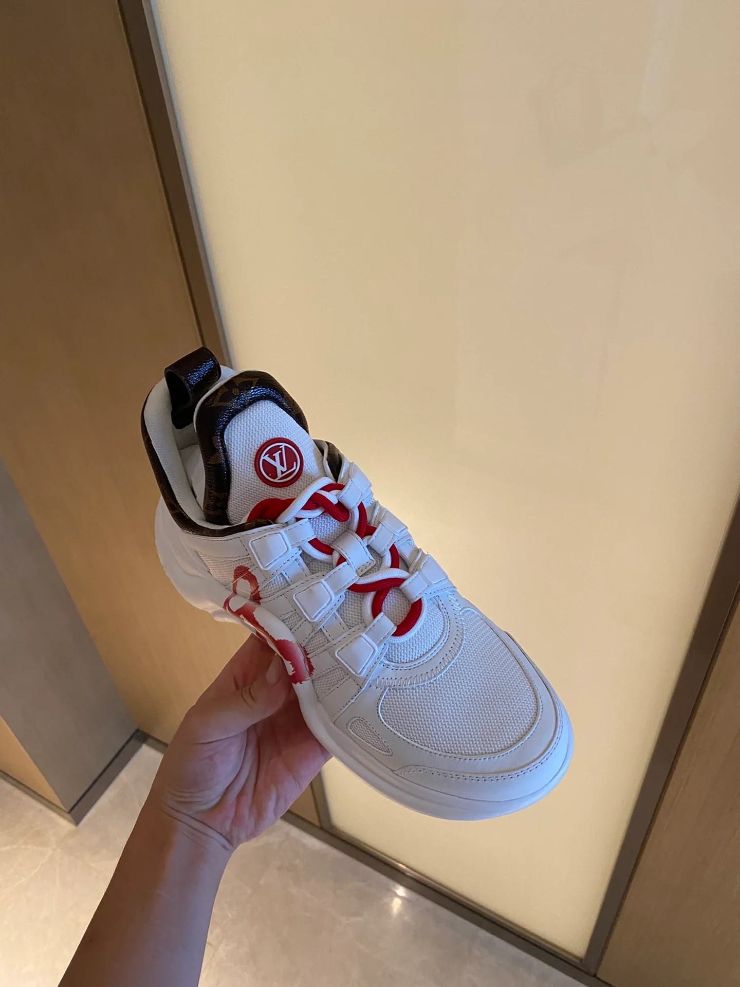 Обувь LV - кроссовки LV Trainer - 12