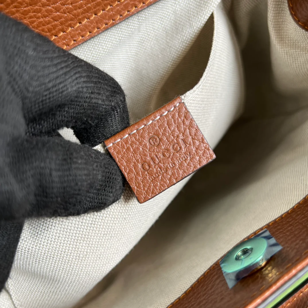 Сумка-тоут Gucci с бамбуковой ручкой - 27x24x11 см - 2 шт.