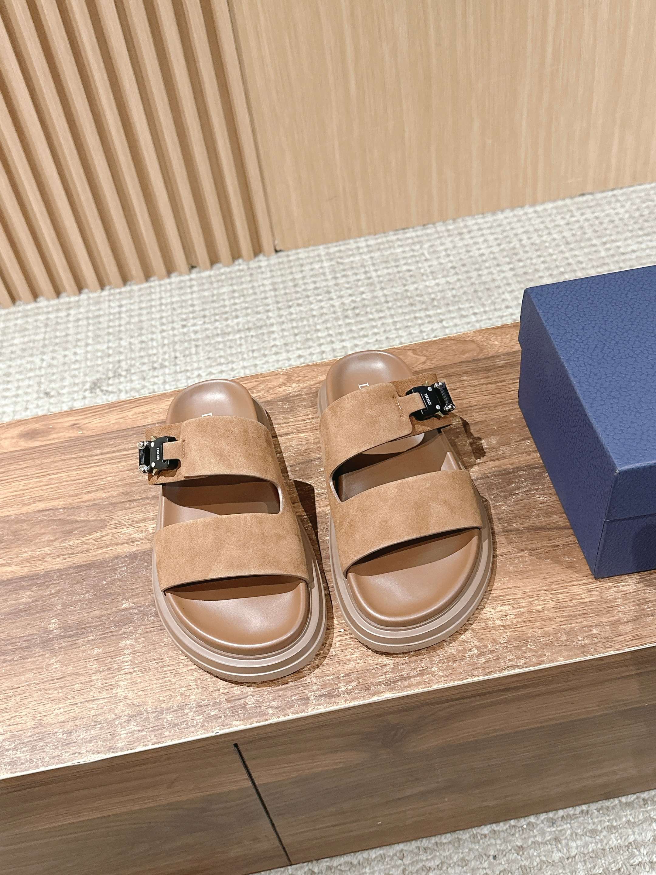 Тапочки Dior - Difficult Style - Черные - 1