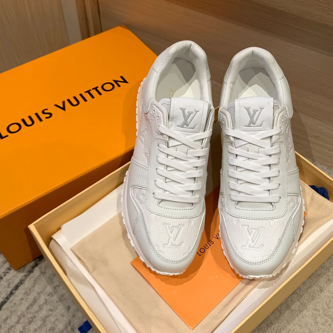 LV - Спортивные повседневные туфли - Белые с узором 