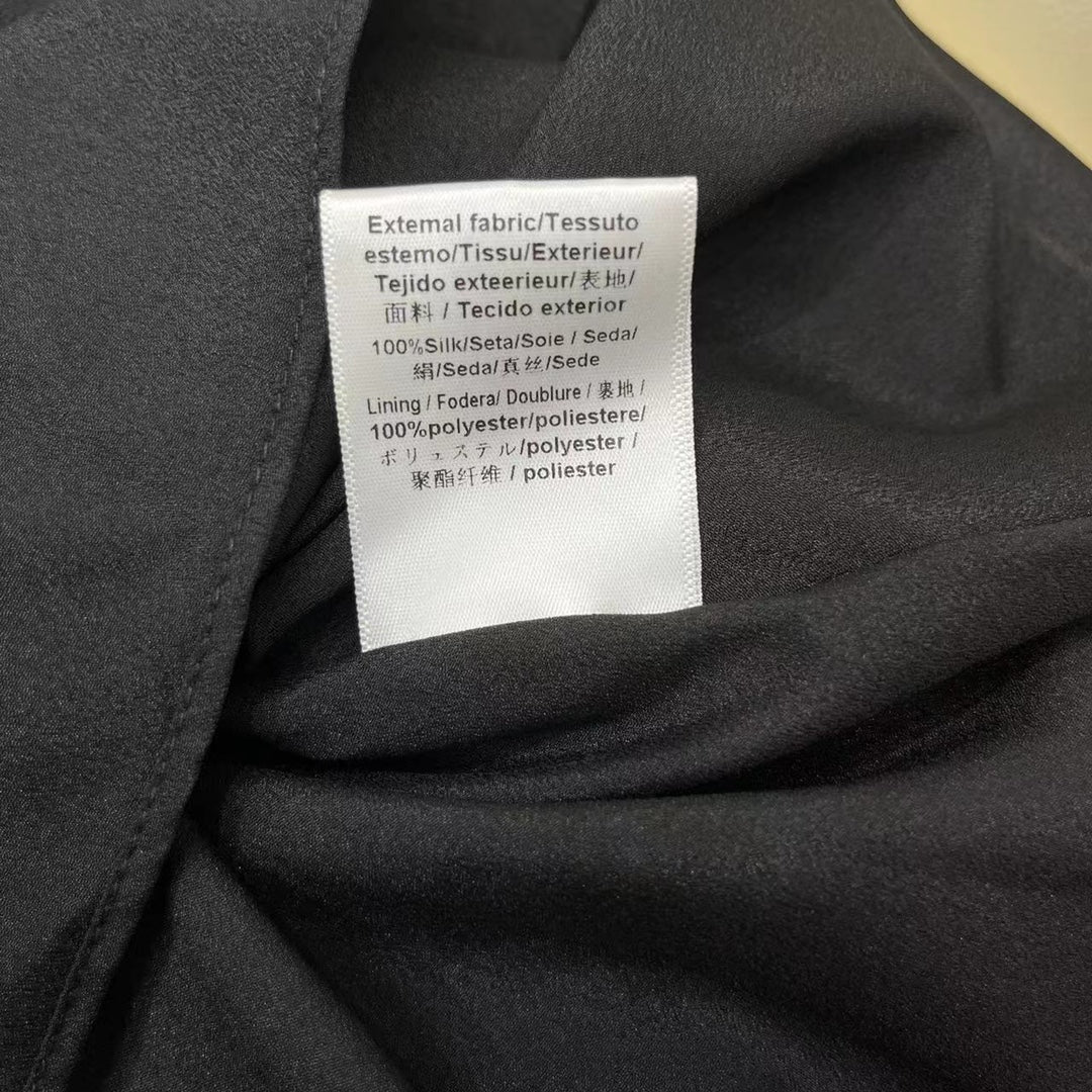 Шелковое платье Celine 2403 в пол с принтом