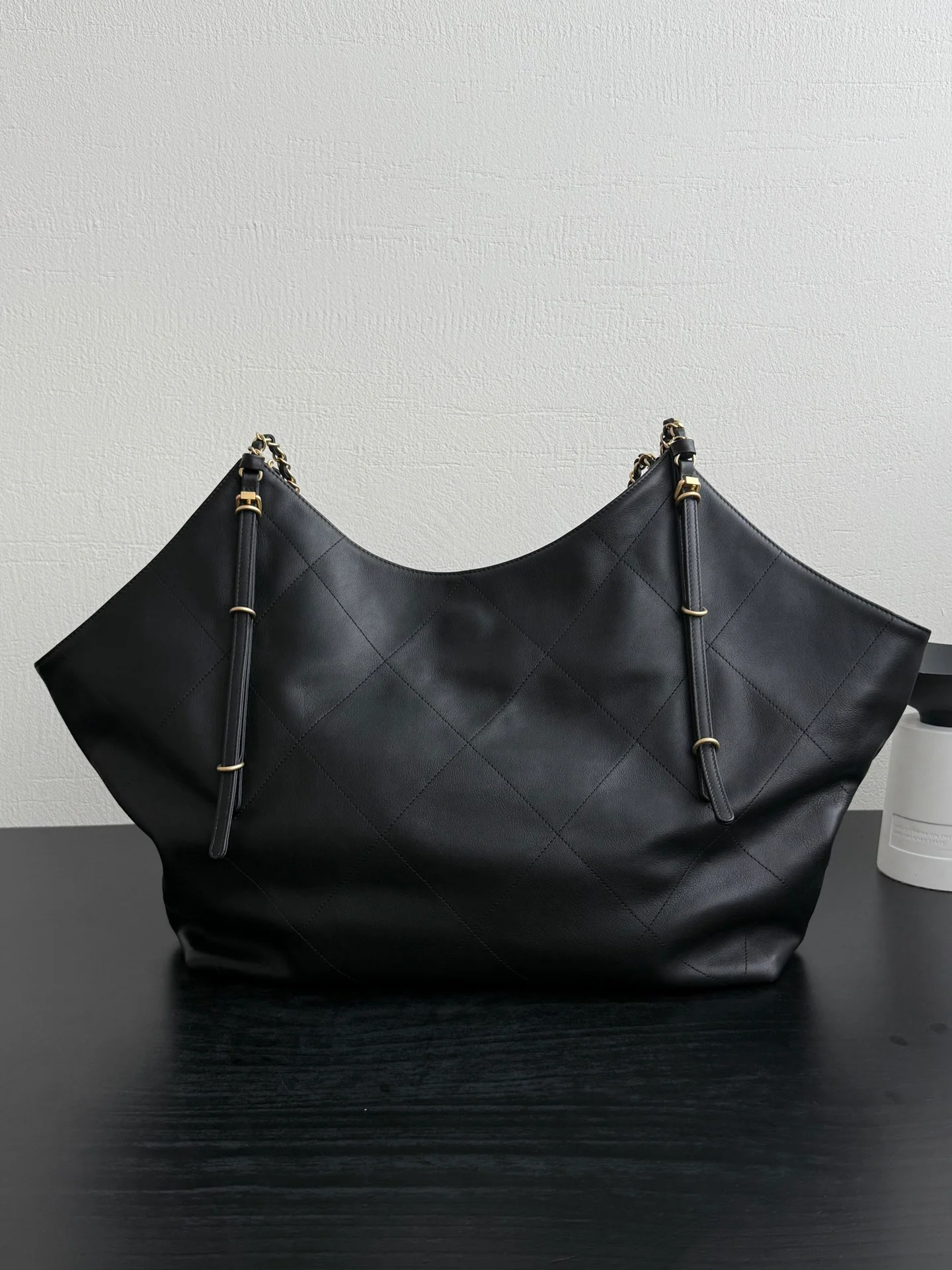 Большая сумка-шоппер 25s - черная