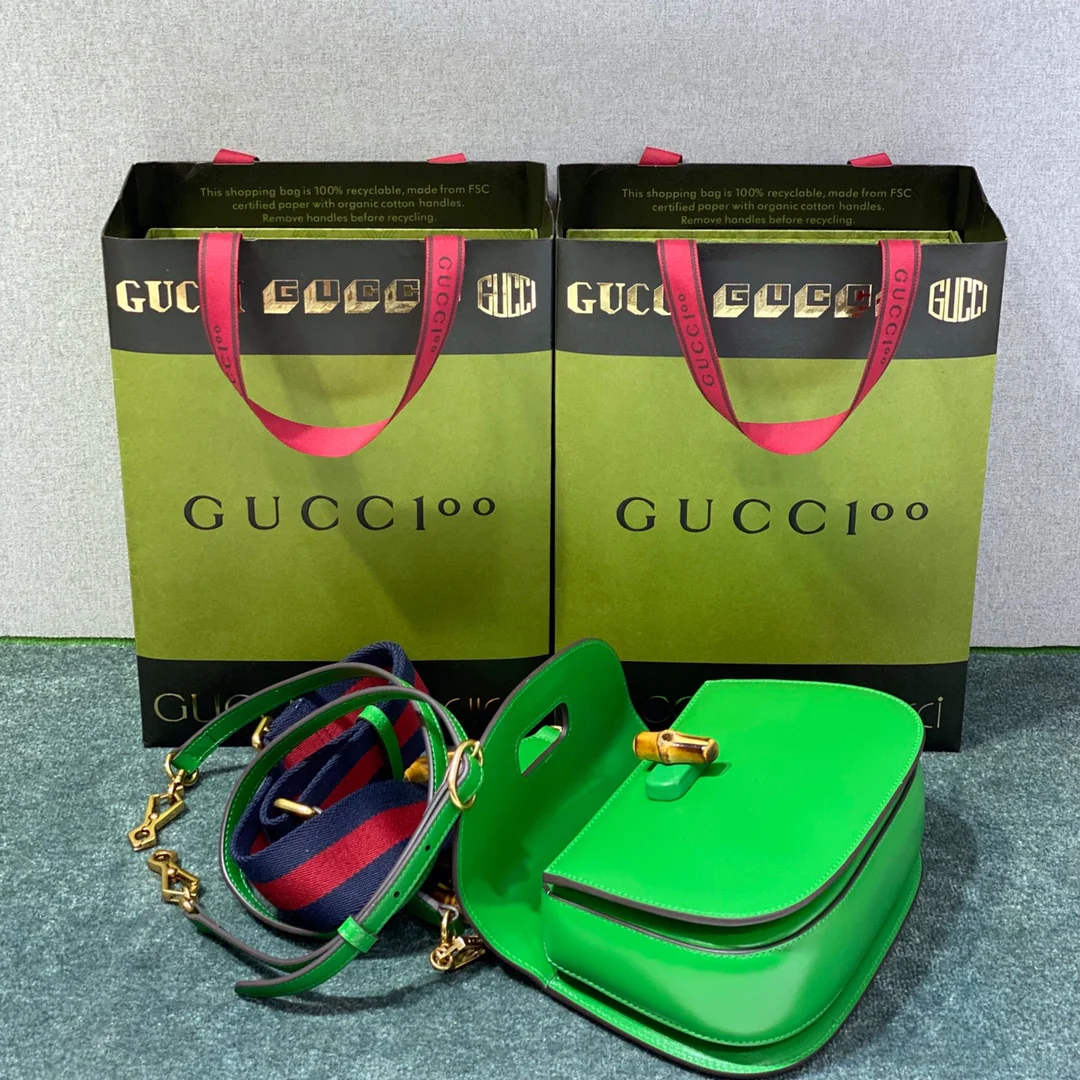 Коллекция ретро-сумок Gucci из бамбука - 3