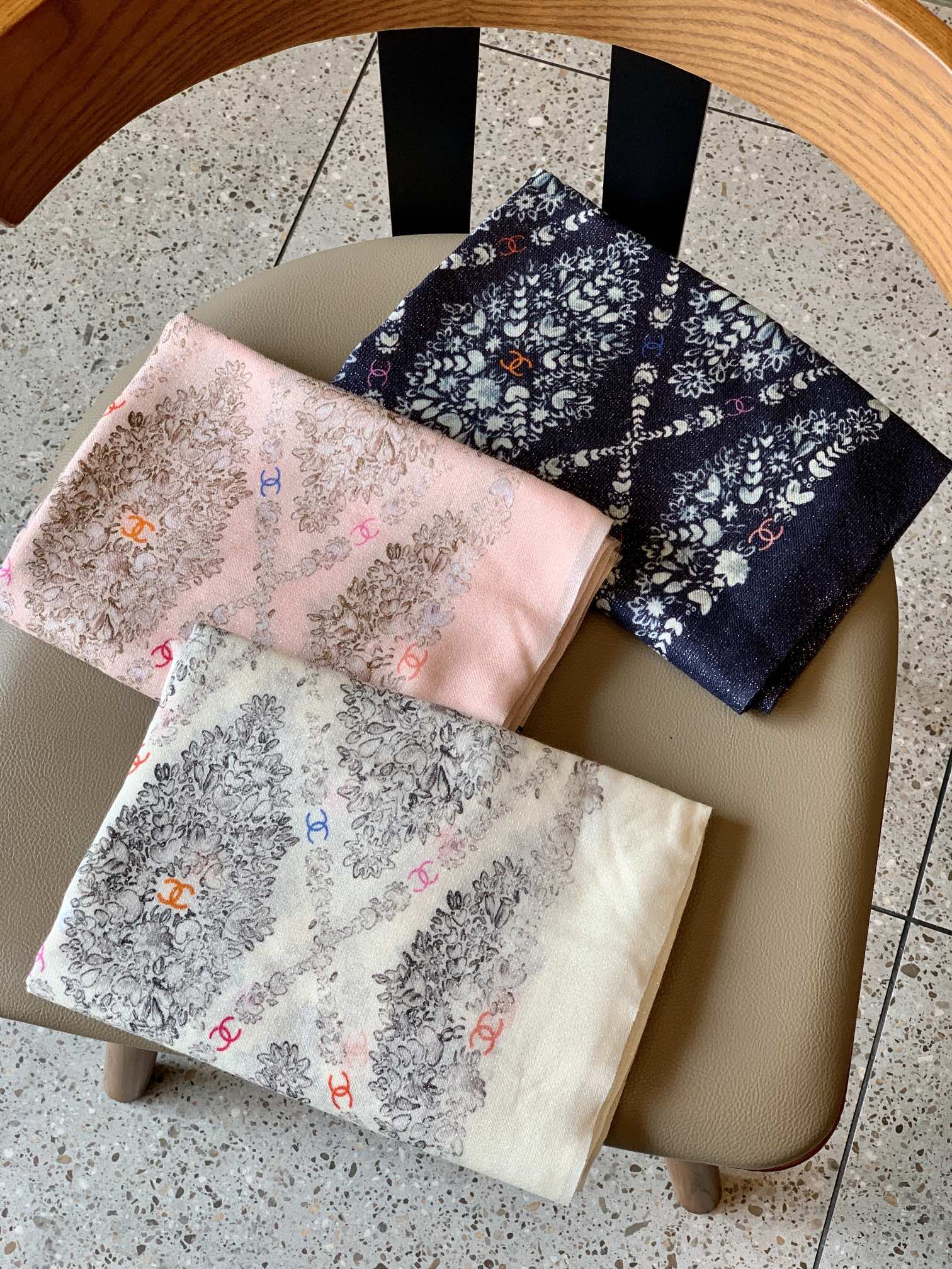 Кашемировый шарф Chanel - 110 см - 200 см - 1