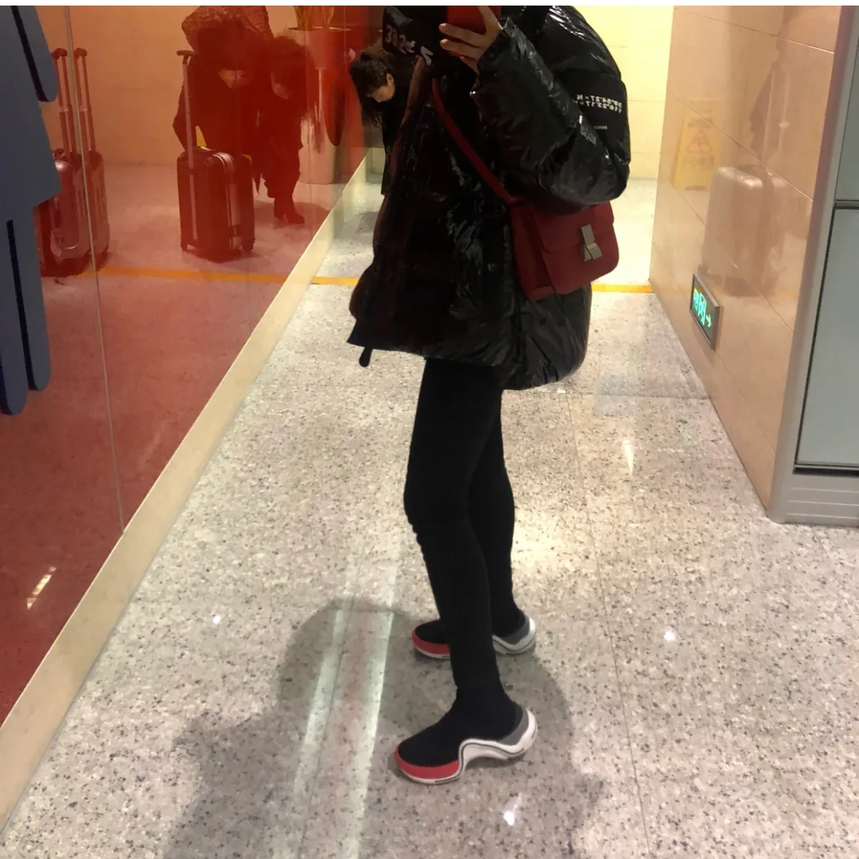 LV - Классический подиумный стиль - Ботинки-носки в стиле 