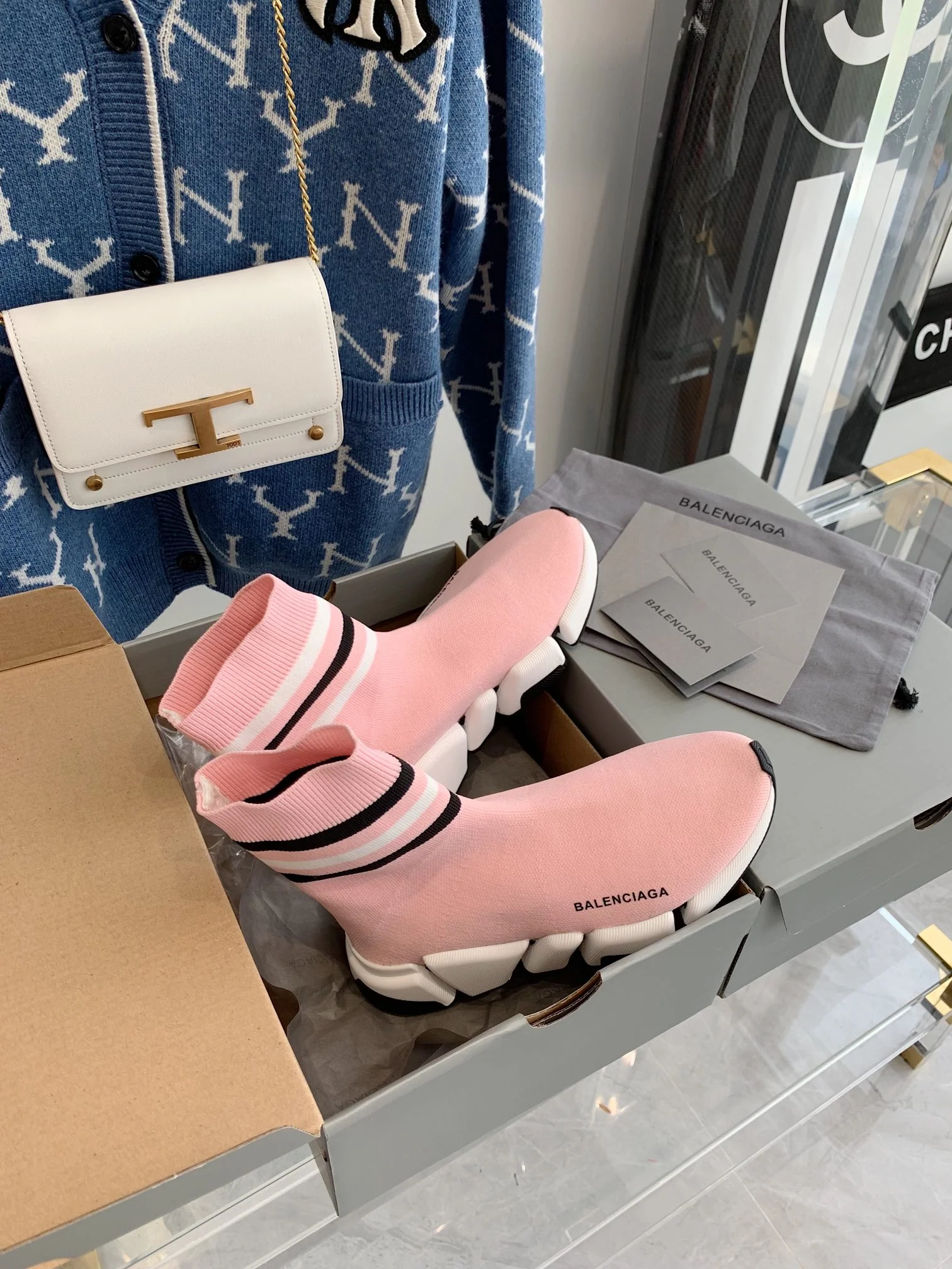 Balenciaga - Туфли-носки - 1