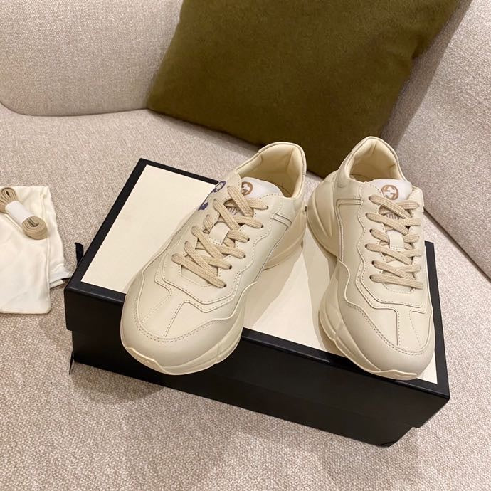 Массивные кроссовки Gucci - унисекс - 1