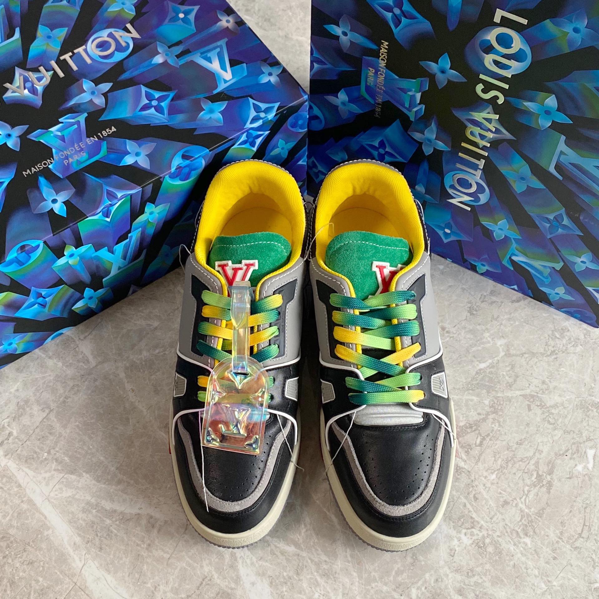 Обувь LV - кроссовки LV Trainer - 1