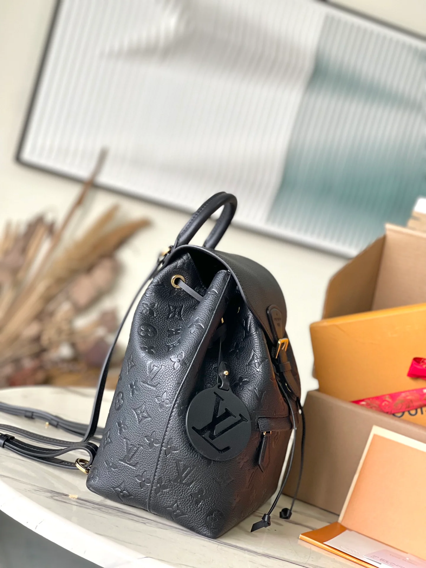m45205-LV-own-Black Backpack