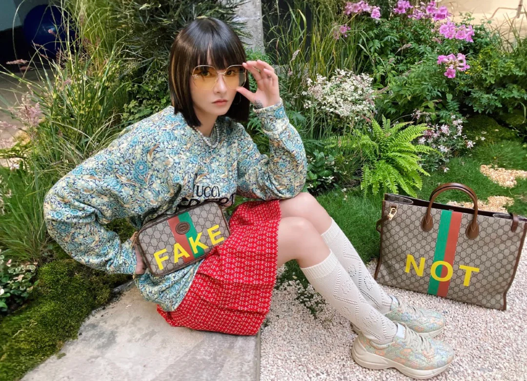 Gucci-FACK NOT系列-腰包